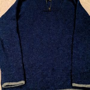 1/4 Zip Irish Sweater